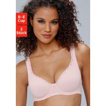 petite fleur T-Shirt-BH, mit ungefütterten, nahtlosen Cups, aus Baumwollqualität