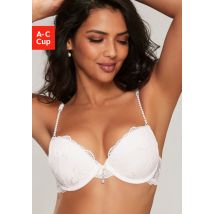 LASCANA Push-up-BH, mit femininen Perlendetails, sexy Dessous