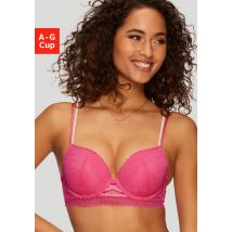 Vivance Push-up-BH »Viola«, mit Spitze aus anteilig recyceltem Polyamid, sexy Dessous