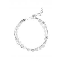 LASCANA Fusskette, mit kleinen Plättchen, Fusskettchen-Armband, Fussketten Set