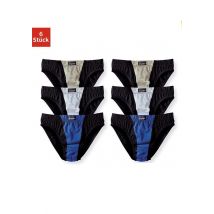le jogger® Slip, (Packung, 6 St.), mit farblich abgesetztem Einsatz