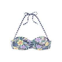 Venice Beach Bandeau-Bikini-Top »Summer«, mit geraffter Mitte