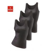 petite fleur Achselhemd, (3er-Pack), aus reiner Baumwolle, Tanktop, Unterziehshirt