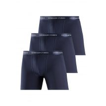 Copenhagen Studios Boxer »Boxershorts für Herren«, (3 St.), mit längerem Bein und Logobund