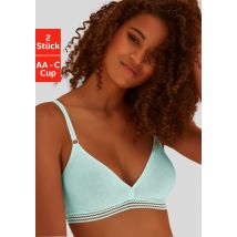 petite fleur Bralette-BH, aus weicher Baumwoll - Qualität, Basic-BH