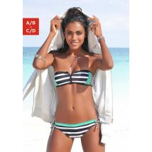 KangaROOS Bandeau-Bikini-Top »Anita«, mit Reissverschluss zwischen den Cups