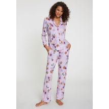 Vivance Dreams Pyjama, (2 tlg.), mit Blumen-Druck