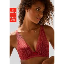 petite fleur Push-up-BH, in modischem High-Apex Schnitt