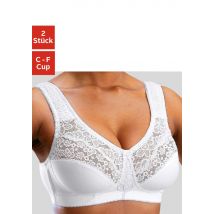 petite fleur Entlastungs-BH, ohne Bügel, mit eleganter Spitze, Basic Dessous