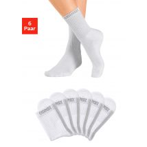 Chiemsee Tennissocken, (Packung, 6 Paar), mit eingestricktem Markennamen