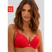 JETTE Push-up-BH, aus floraler Spitze, Dessous