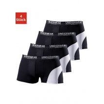 AUTHENTIC UNDERWEAR Boxer, (Packung, 4 St.), mit kontrastfarbenen Einsatz