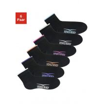 Venice Beach Kurzsocken, (Packung, 6 Paar), mit druckfreiem Bündchen