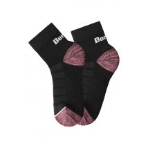 Bench. Wandersocken, (Packung, 2 Paar), Wollsocken aus flauschigem Material mit 51% Wolle