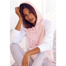 Bench. Loungewear Kapuzensweatshirt, mit farblich abgesetzten Ärmeln und Logodruck, Loungeanzug, Hoodie