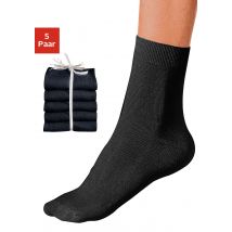 Go in Basicsocken, (Packung, 5 Paar), unifarben