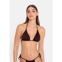 LSCN by LASCANA Triangel-Bikini-Top »Nele«, mit glänzender Beschichtung