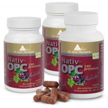 OPC Premium | 240 mg reines OPC | 3x72 Kapseln | Dr. med. Michalzik