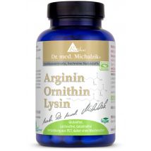 Arginin-Ornithin-Lysin | 600mg L-Arginin HCL | 90 Kapseln |  Dr. med. Michalzik