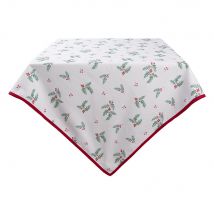 Dekorieren macht glücklich Tischdecke Buon Natale x rot