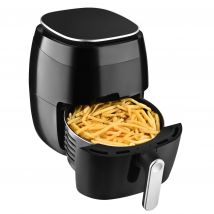 lecker daheim Heißluftfritteuse x schwarz