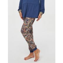 Belli Beaux Loungehose Paisley 38 dunkelblau