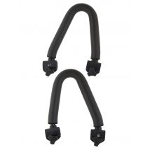 Helden des Alltags Armstützen, kompatibel für Flex Shopping Rollator x schwarz