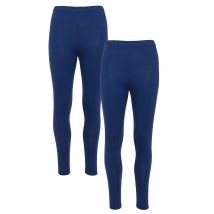MONACO blue DREAMS Doppelpack Leggings 46/48 marineblau