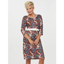 Belli Beaux Nachthemd mit Schleife 44/46 schokobraun/rose