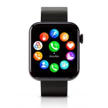 Helden des Alltags Smartwatch ""Kendox LifeTracker"" mit 5–7 Tage Akkulaufzeit x schwarz