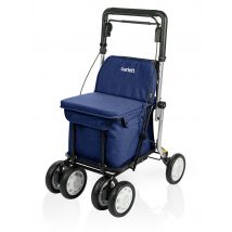 Helden des Alltags Flex Shopping Rollator ""Carry assist"" x blau