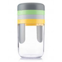 lecker daheim Gemüse-Spiralschneider- und Reibe, 3-in-1