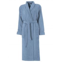 Mein Lieblingsplatz Bademantel Velours S denim