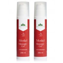 Thüringer Kräuterliebe Muskel Massage-Gel, 2er-Set