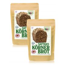 Ernährungscheck Brotbackmischung ""Saftiges Körnerbrot"", kohlenhydratarm, 2er-Set, 1600 g