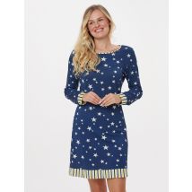 MONACO blue DREAMS Sleepshirt Sternenhimmel 34/36 blau