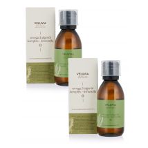 VELUVIA omega 3 algenöl komplex-lemonella, 4-Monatsvorrat