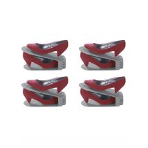 Helden des Alltags Schuhhalter, 4er-Set x grau