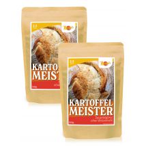 Marcel's Better Food Backmischung ""Kartoffelmeister"" Brot ohne Weizenmehl, 4-6 Brote, 2er-Set