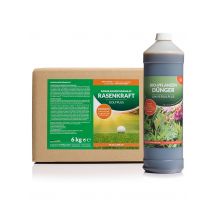 Meine Gartenwelt ""Dünger-Duo"" für Rasen und Pflanzen, 2-teilig