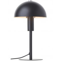 Leuchtend schön Tischlampe ""Fungi"" Pilzlampe, E14, 27 cm x schwarz matt