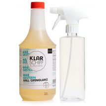 Klarschiff Backofenreiniger ""Grill-/Backofenglanz"" inkl. Leerflasche & Sprühkopf, Schaum, 1 l