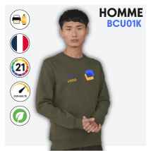 Sweat sans capuche [col rond] (homme) - BCU01K