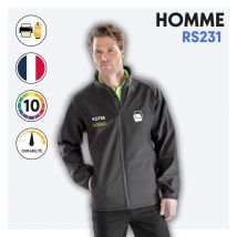 Softshell sans capuche (homme) - RS231