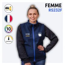 Softshell sans manches & sans capuche (femme) - R232F