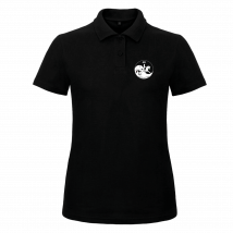 POLO (femme) - AS Equitation - Noir - BCI1F