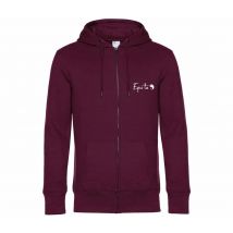 SWEAT ZIPPÉ (Homme) - Equi Tao - Bordeaux - BCU03K