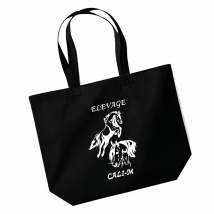 TOTE BAG - Elevage CALI-M - Noir