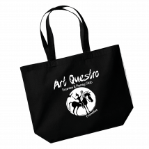TOTE BAG - Les Ecuries Art'Questro - Noir