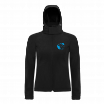 SOFTSHELL (femme) – Au Fil des Sabots - Noir - BC660